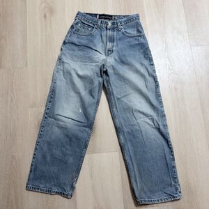 Vintage 1998 Levi’s SilverTab Loose Wide Leg Jeans W29 L30 Made in USA 90s Skate